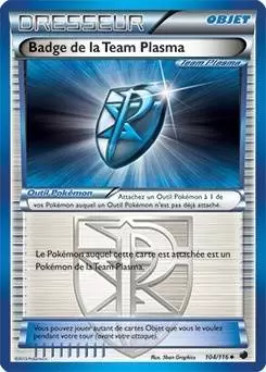 Glaciation Plasma - Badge de la Team Plasma