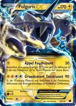 Carte Pokémon Noir & Blanc Glaciation Plasma 68/116 mascaïman 