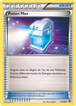 Pouvoirs Emergeants - Potion Max