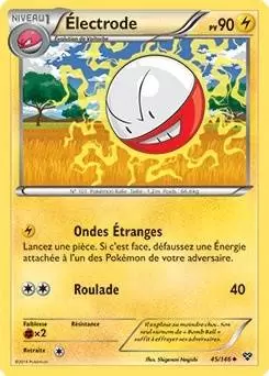 Série XY - Électrode