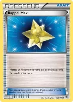 Série XY - Rappel Max