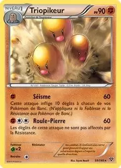 Série XY - Triopikeur