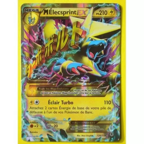 Pokémon XY Vigueur Spectrale - M Élecsprint EX