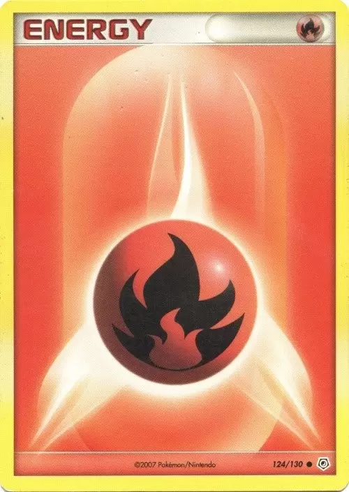 Pokémon Série Diamant et Perle - Énergie Feu