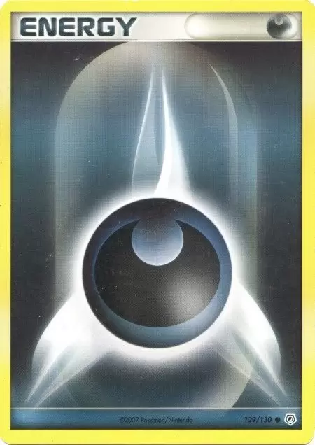Pokémon Série Diamant et Perle - Énergie Obscurité
