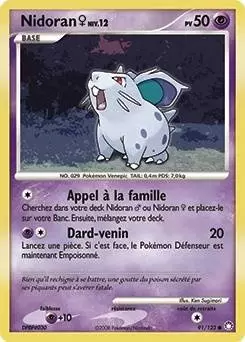 Trésors Mystérieux - Nidoran♀