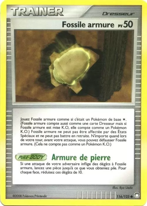 Trésors Mystérieux - Fossile Armure