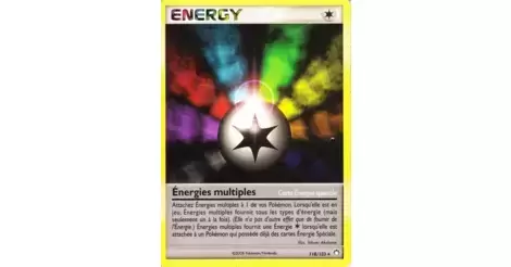 Energies Multiples 118/123 Carte Pokemon FR Neuve DP02:Trésors Mystérieux