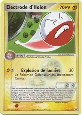EX Espèce Delta - Electrode d\'Holon
