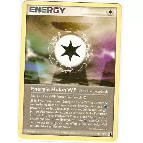 EX Espèce Delta - Énergie Holon WP