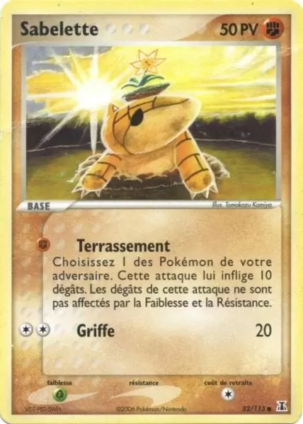 EX Espèce Delta - Sabelette