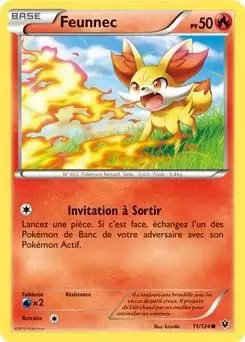 Pokémon XY Impact des destins - Feunnec