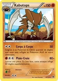 Pokémon XY Impact des destins - Kabutops