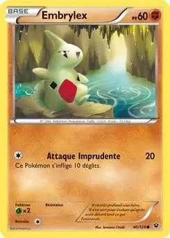 Pokémon XY Impact des destins - Embrylex