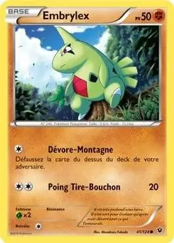 Pokémon XY Impact des destins - Embrylex