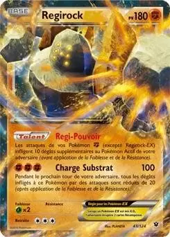 Pokémon XY Impact des destins - Regirock EX