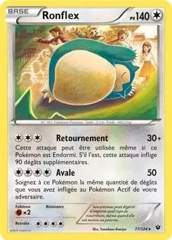 Pokémon XY Impact des destins - Ronflex