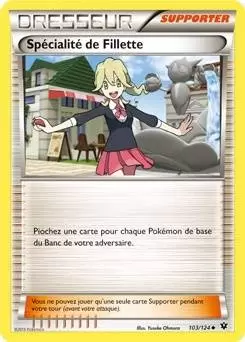 Pokémon XY Impact des destins - Spécialité de Fillette