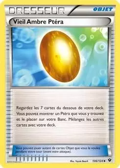 Pokémon XY Impact des destins - Vieil Ambre Ptéra