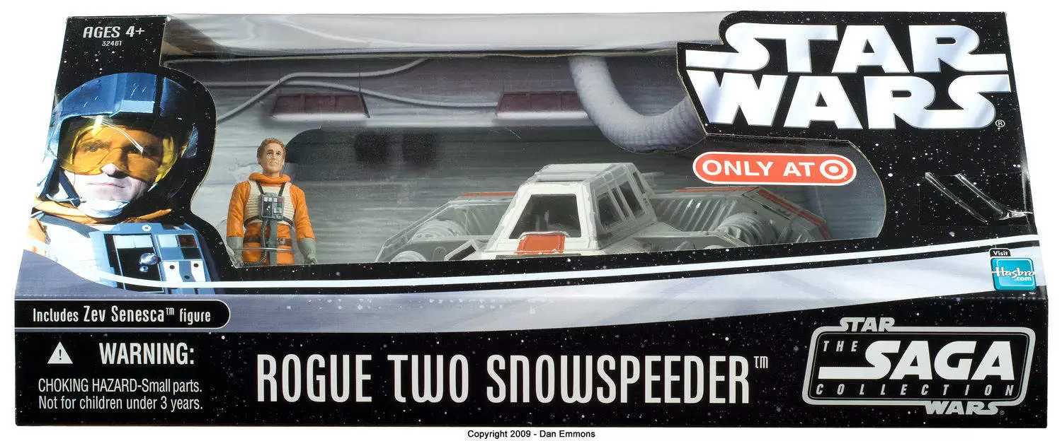 The Saga Collection - Rogue Two Snowspeeder with Zev Senesca
