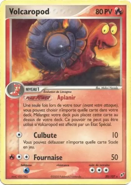 EX Deoxys - Volcaropod
