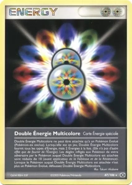 EX Emeraude - Double Énergie Multicolore