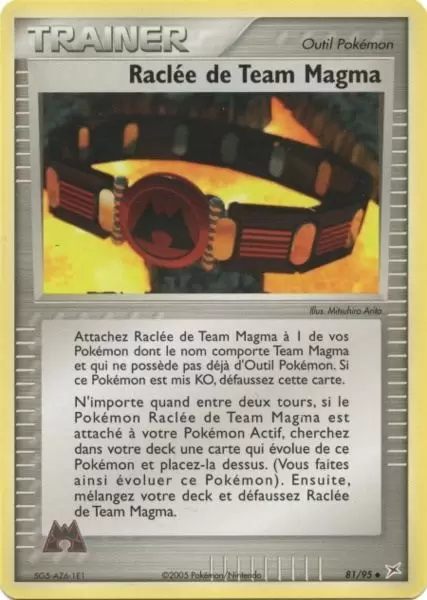 EX Team Magma VS Team Aqua - Raclée de Team Magma