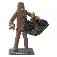 Chewbacca with Electronic C-3PO