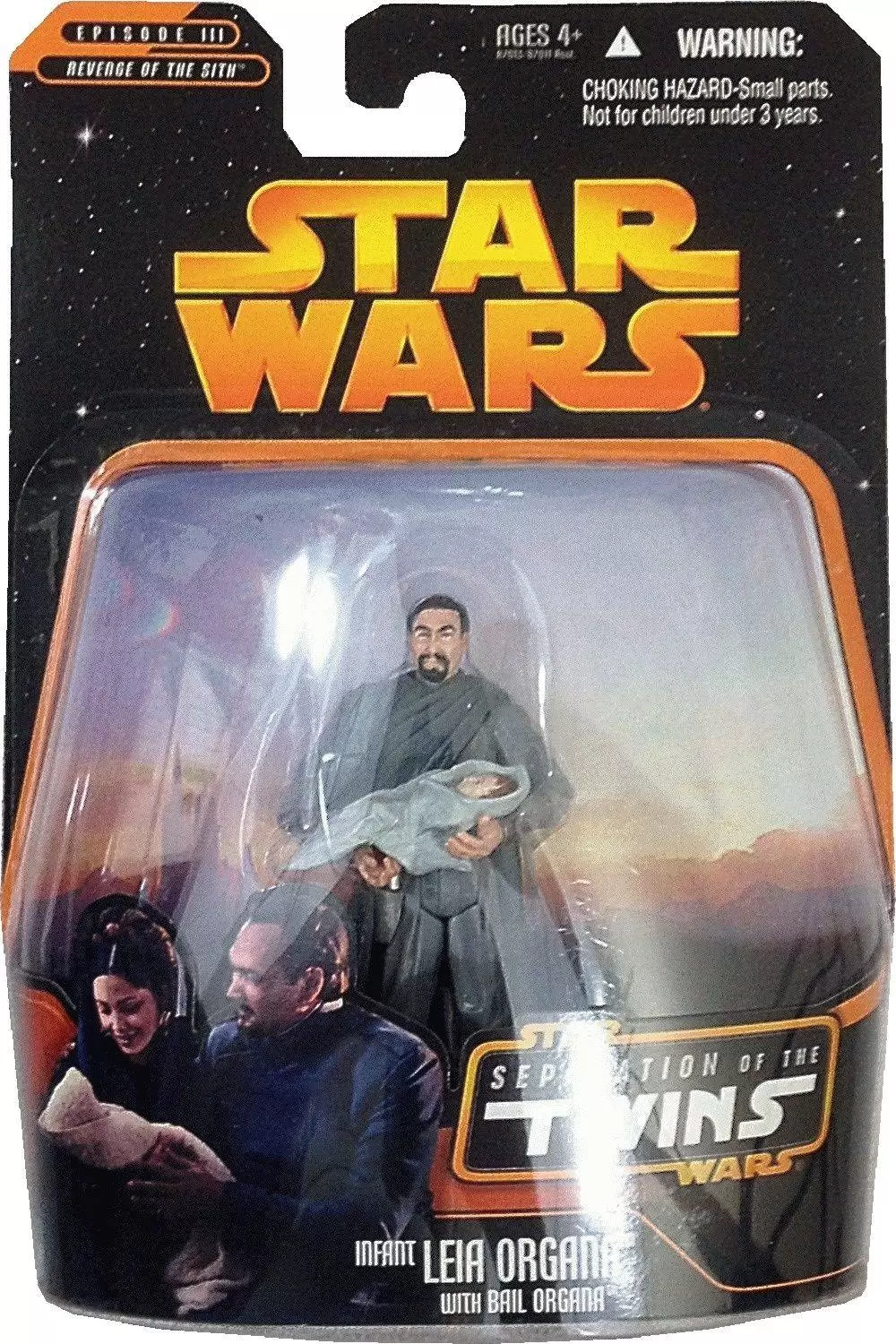 Leia Organa with Bail Organa Action Figure for sale online Hasbro Separation of the Twins 