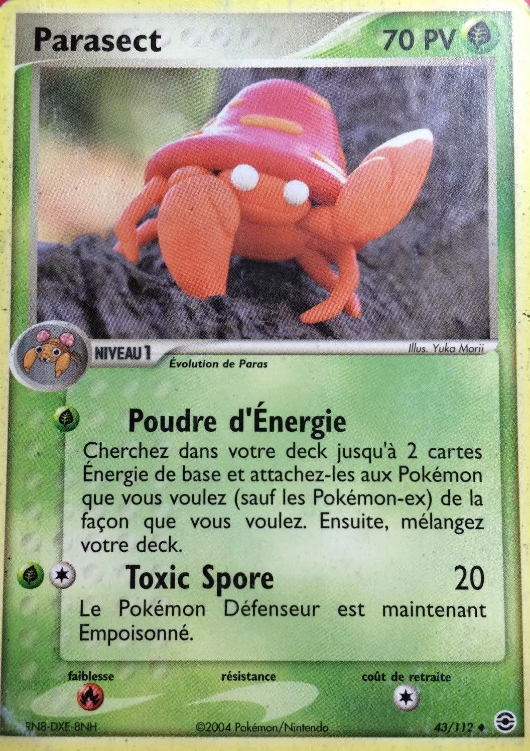 EX Rouge Feu & Vert Feuille - Parasect