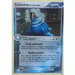 Kaimorse de Team Aqua Holographique