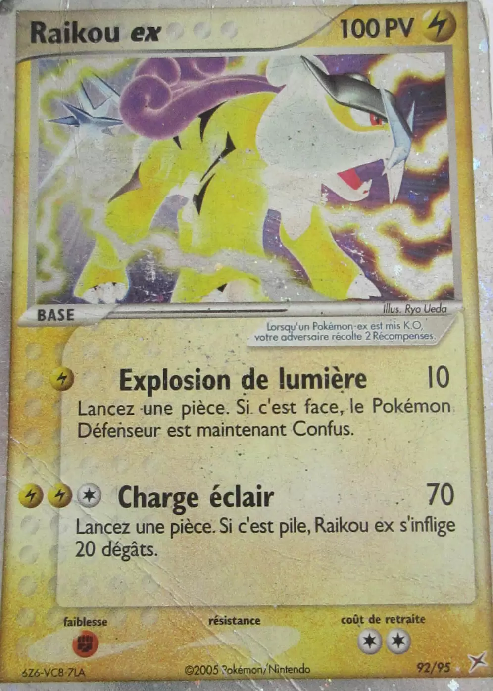 AGS (VG 3) Raikou EX #92 - EX Team Magma vs Team Aqua (#00012535) – Pokemon  Plug