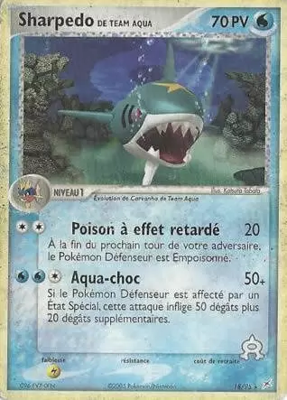 EX Team Magma VS Team Aqua - Sharpedo de Team Aqua