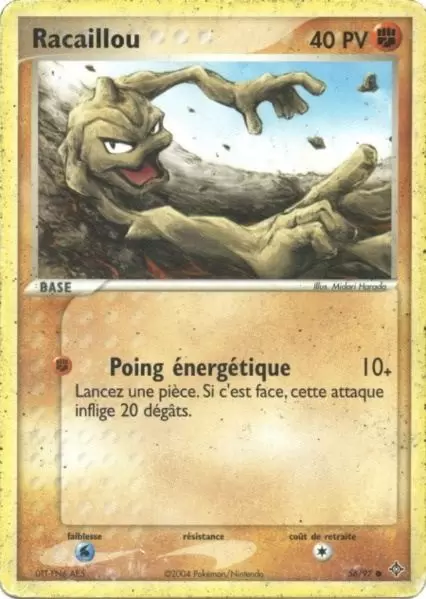 EX Dragon - Racaillou