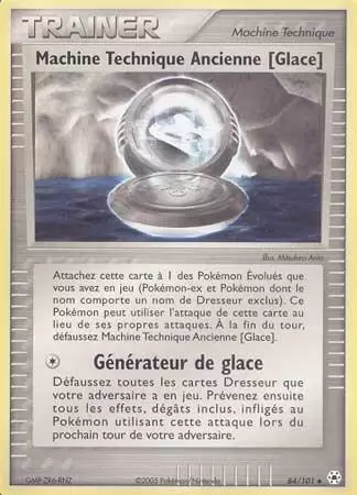 EX Légendes Oubliées - Machine Technique Ancienne [Glace]