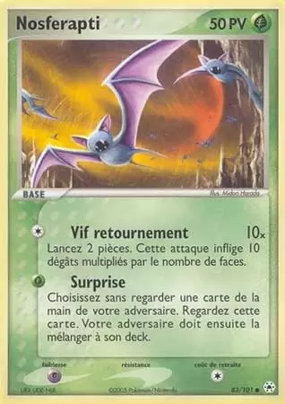 EX Légendes Oubliées - Nosferapti