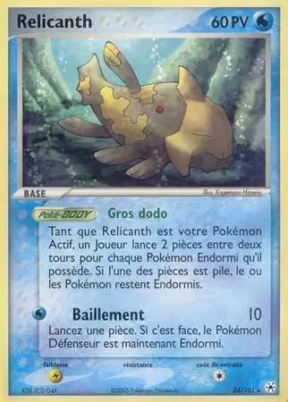 EX Légendes Oubliées - Relicanth