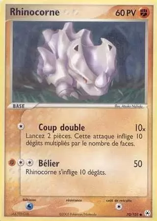 EX Légendes Oubliées - Rhinocorne