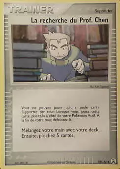EX Rouge Feu & Vert Feuille - La recherche du Prof. Chen