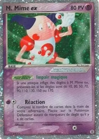 EX Rouge Feu & Vert Feuille - M. Mime EX