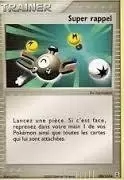 EX Rouge Feu & Vert Feuille - Super rappel