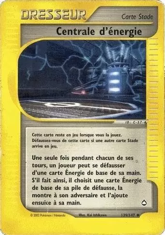 Aquapolis - Centrale d\'énergie