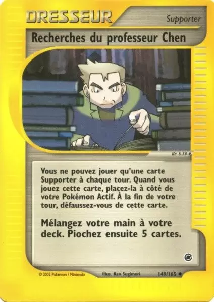 Expedition - Recherches du professeur Chen