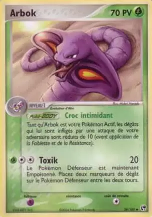 EX Tempête de Sable - Arbok