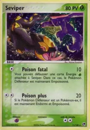 EX Tempête de Sable - Seviper holographique