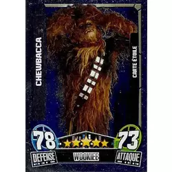 Carte Etoile : Chewbacca