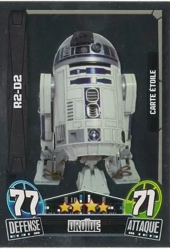 Force Attax : Saga série 2 (France 2013) - Carte Etoile : R2-D2