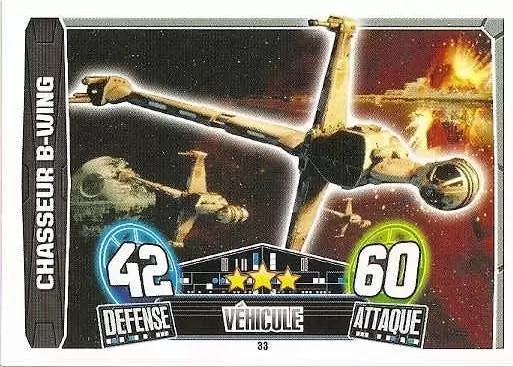 Force Attax : Saga série 2 (France 2013) - Chasseur B-Wing