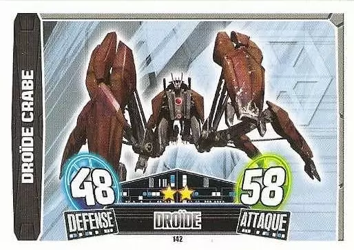 Force Attax : Saga série 2 (France 2013) - Droïde Crabe