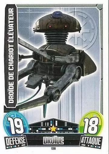 Force Attax : Saga série 2 (France 2013) - Droïde de Chariot Elévateur